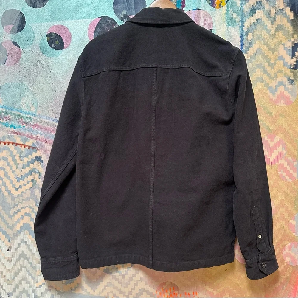 Mens Rag & Bone Mace Cotton Moleskin Shirt Jacket in Espresso Brown Sz M - Picture 10 of 10